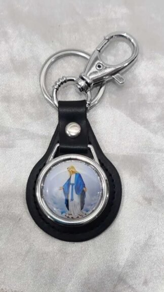 Polished Plated Key Fob - 4 Inch