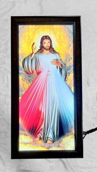 24*12 Inch Divine Mercy LED Photo Frame