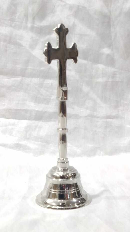 7.5 Inch Silver Plated Bell - Image 3