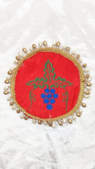 Cloth Made Red Colour Church Chalice Pall Online