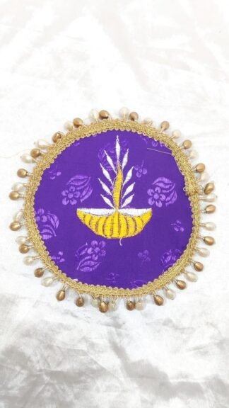 Purple Colour Cloth Made Church Chalice Pall
