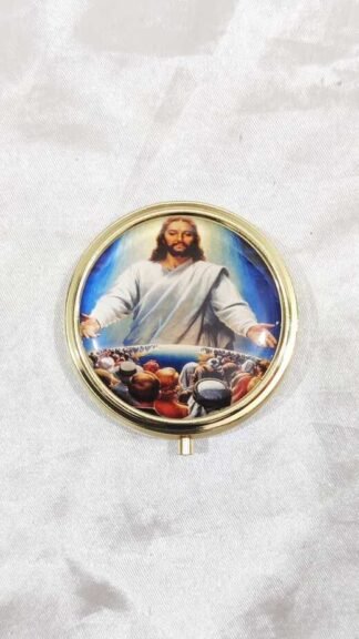 2.5 Inch Gold Plated Pyx