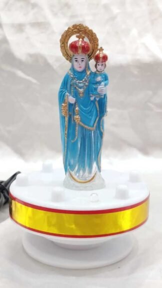 Illuminated Velankanni Matha Statue - 5.5 Inch