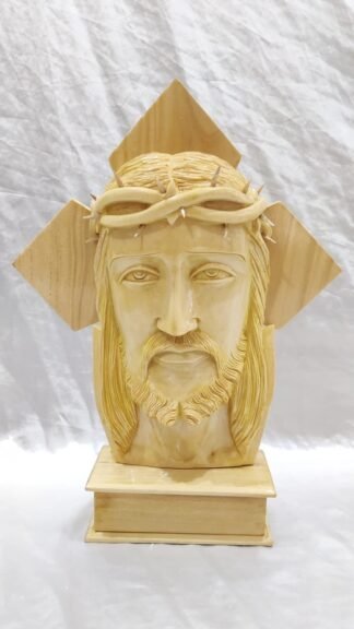 15 Inch Wooden Holy Face