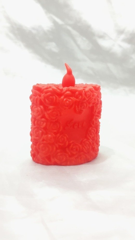 Red LED candle - 3 Inch - Image 3
