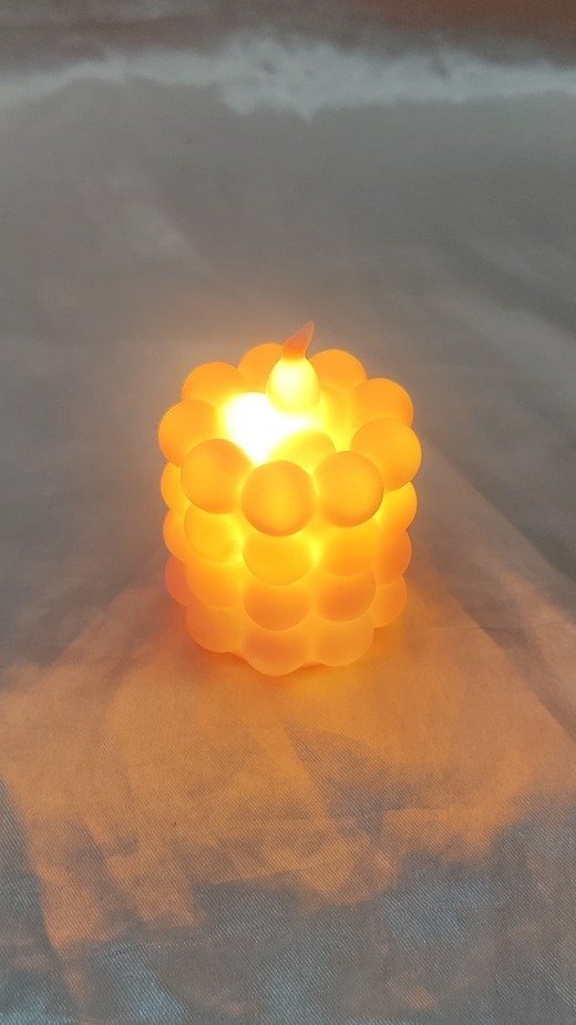 Pink LED candle - 3 Inch - Image 5