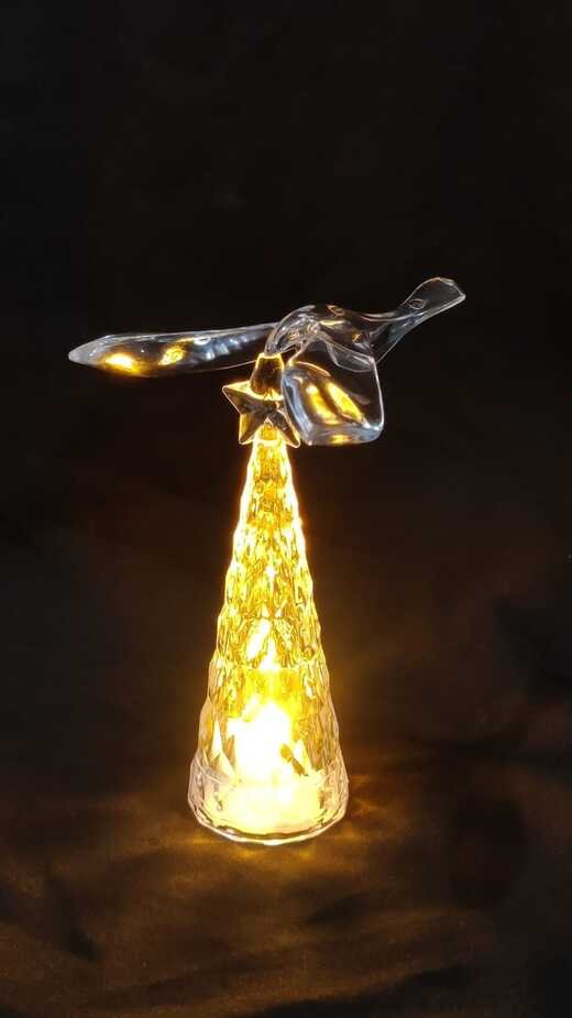 Medium LED Pillar Candle - 4.5 Inch - Image 4