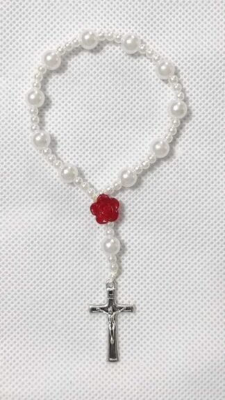 10 Beads Pearl Rosary - 8mm